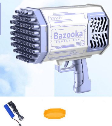 Little Gigglers World Bazooka Bubble Automatic Rocket Gun